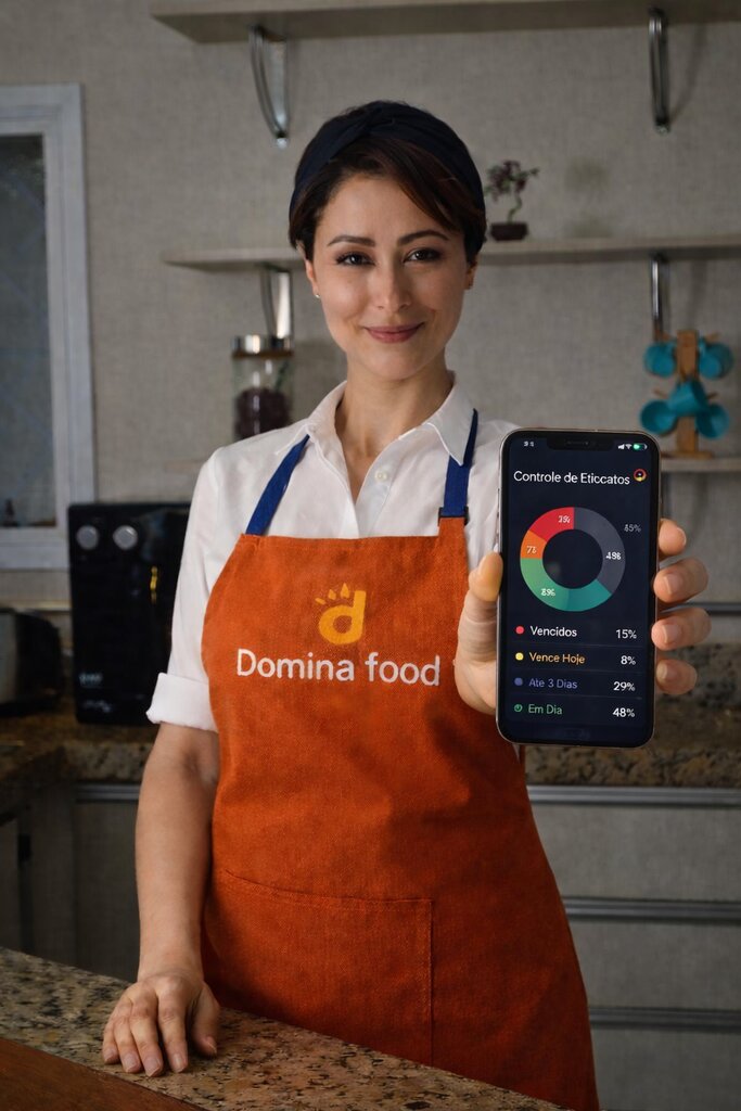 Domina Food em operação na cozinha