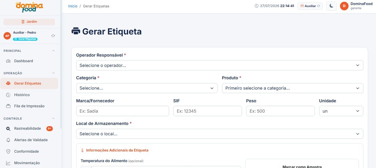 Formulário Guiado de Geração