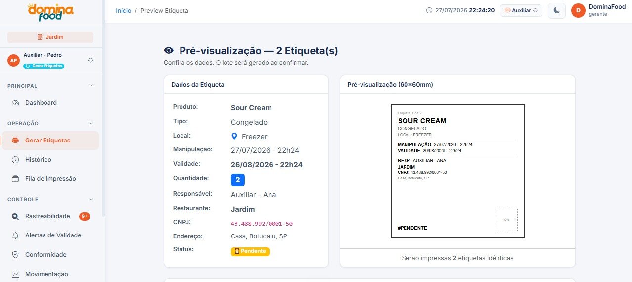 Conferência de Dados Pré-Impressão